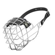 'The Silencer' Wire Cage English Bulldog Muzzle With One Strap