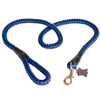 English Bulldog Nylon Cord Leash