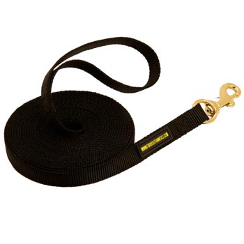 English Bulldog Nylon Dog Leash for Tracking Work